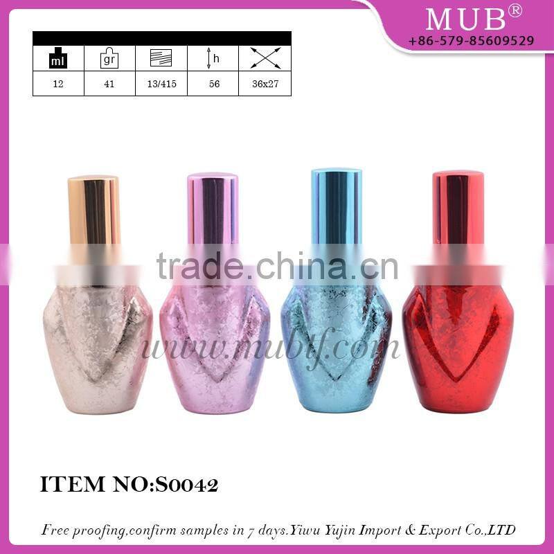 Newest Wholesale Crackle Bottle, Crackle Effect Spray Bottle;13 ml Empty Perfume Bottle