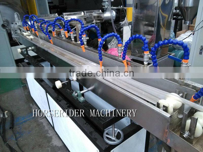 PVC Fiber reinforcing hose production line/ PVC soft Pipe making machine/ PVC garden hose production line