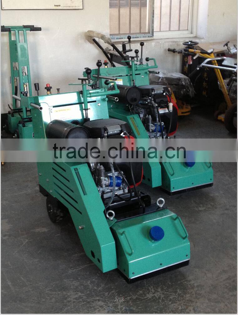 Portable gasoline and electric milling planer machine