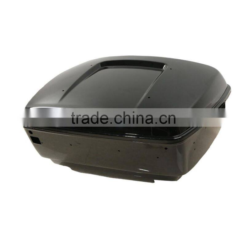 Black Tour Pak Pack Trunk For FLHT Ultra-Classic Electra Glide 2014-2016