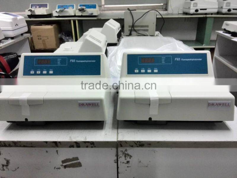 lab equipment of cheap fluorospectrophotometer