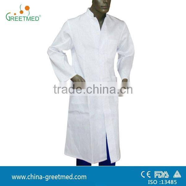 disposable white doctor lab coat