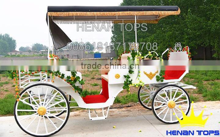 HENAN TOPS park horse carriage MC-11 for sale Tourist car
