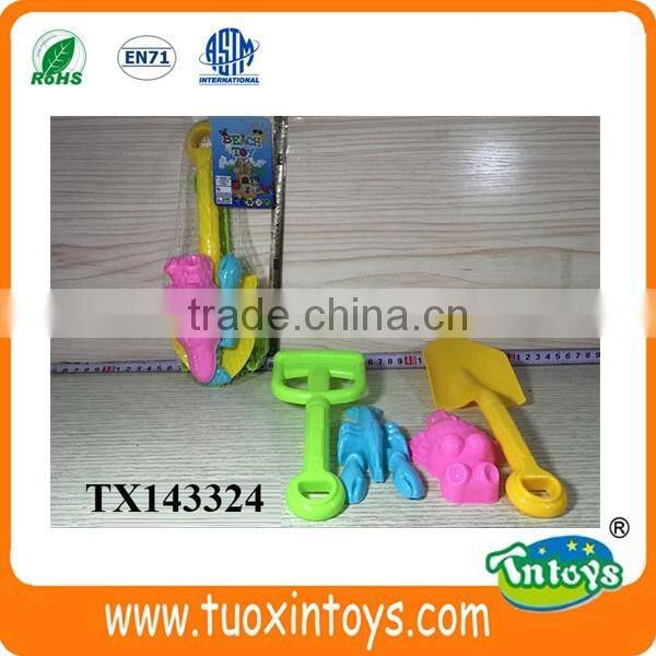 funny plastic Sand Wheel Beach Toy Set for Kids 4pcs