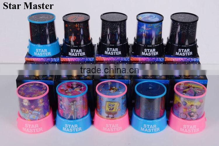 romantic star master led push light led night light star master