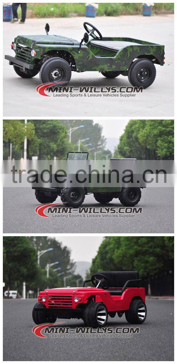 Mini Jeep Willy ATV For Children with Safety Belt