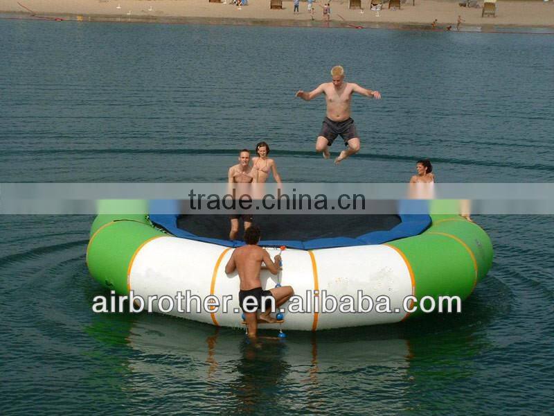 ce foldable inflatable water trampoline