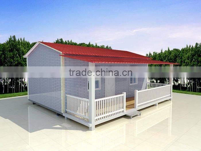 Cold and heat insulation modular home / pre made housing house plan