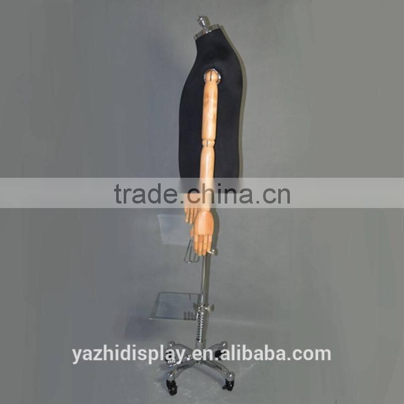 Fashion high quality male tailor mannequin for boutique suit display