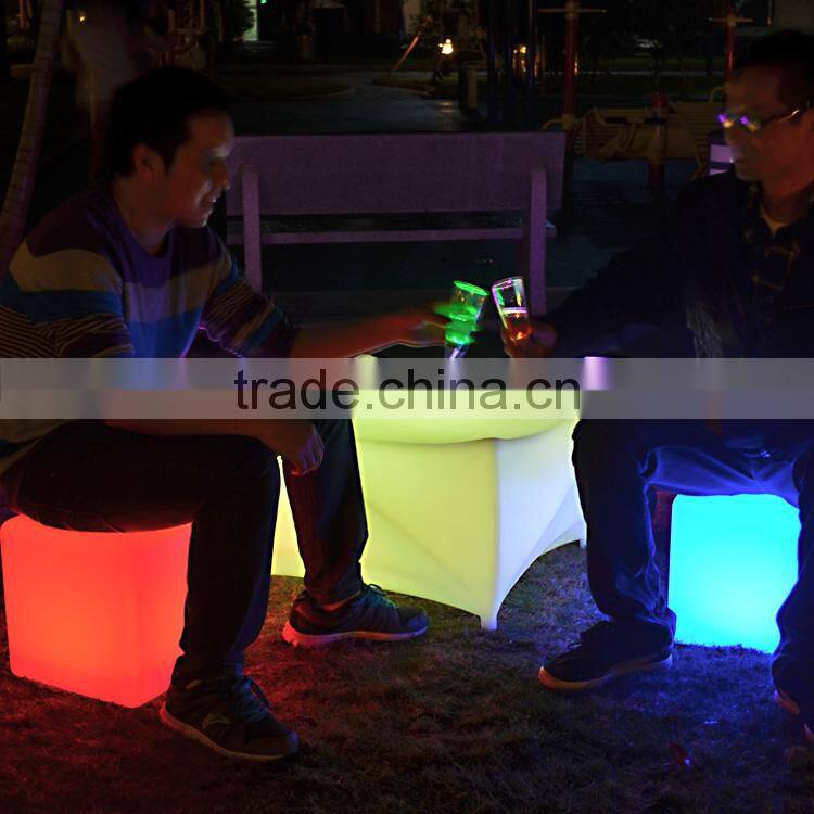 rechargeable IR control color changing light up furniture LED Furniture uses bar /party