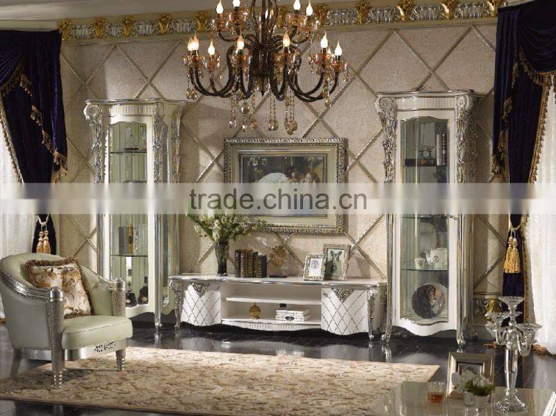 Hand Carved Wooden Single Bowl Bathroom Room Vanity Sink Marble Top