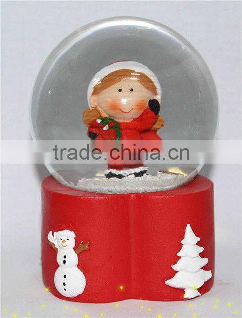 2016 Custom Christmas Snow Globe