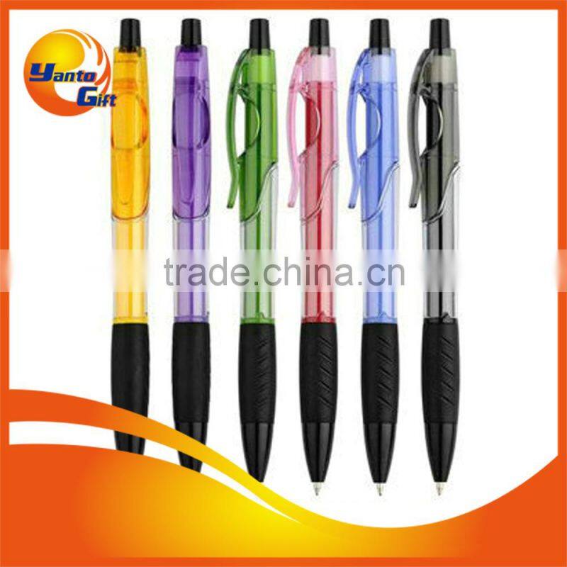 Cheap Transparent Hotel Plastic Pen