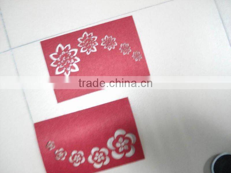 #15120609 wholesale factory direct selling Christmas snow mat, laser cut snow mat