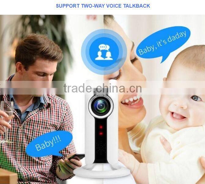 Newest Mini WIFI 360 Panoramic Camera, Fisheye IP Camera, Wireless Wifi 180 Degree CMOS Sensor HD VR Camera