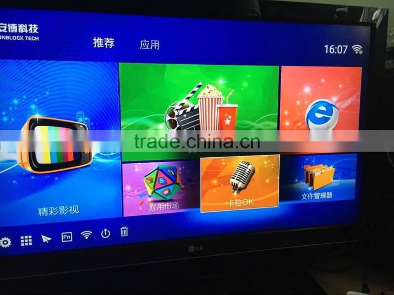 New Gen.3 S900 Pro Bluetooth Ubox3 Android 6.0 Octa Core 1/16GB Smart TV Box Free Channels In USA, Arabic, Japan, India, Italy