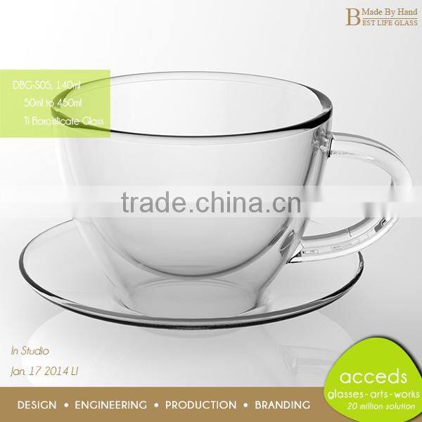 Fancy Newly and Original Deaigned Glass Decorative Coffee Mugs
