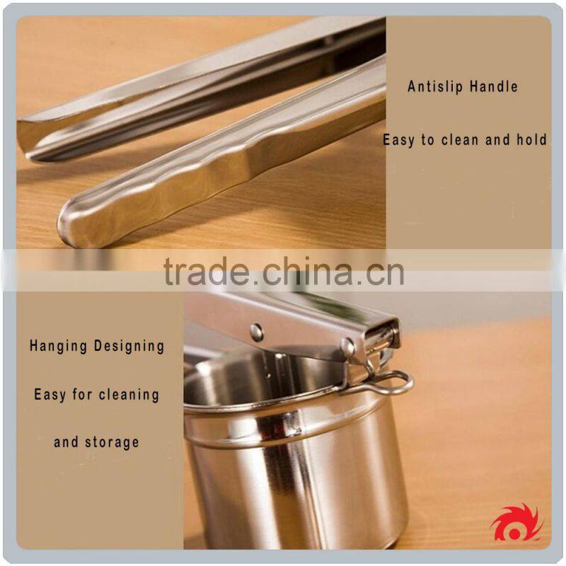 Easy to clean Kitchen Stainless Steel Lemon Fruit manual juicer