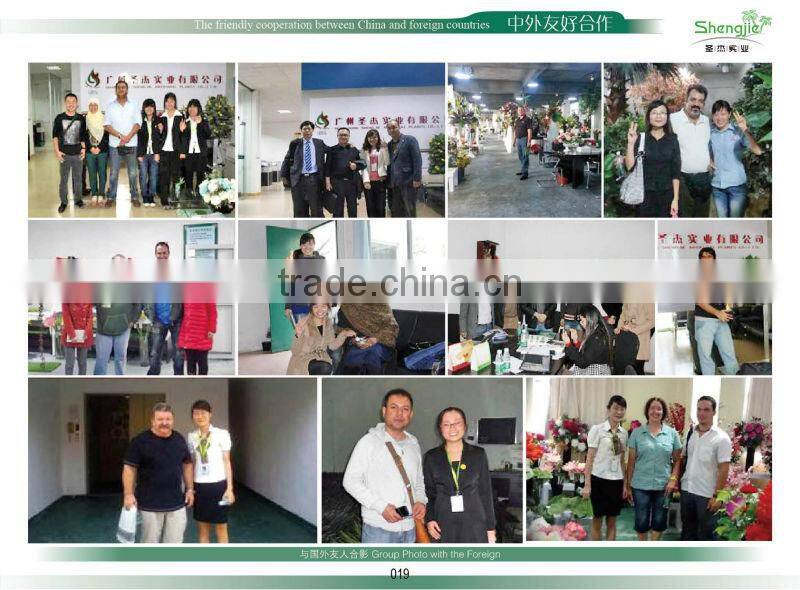 Artificial High Quality Natural Color Bamboo Handmade Lifelike Bamboo Branches and Trunks