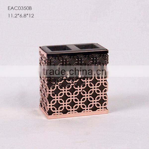 New design hot sale concrete china bathroom accessories and wholesale cheap metal holder christmas bathroom acceesories