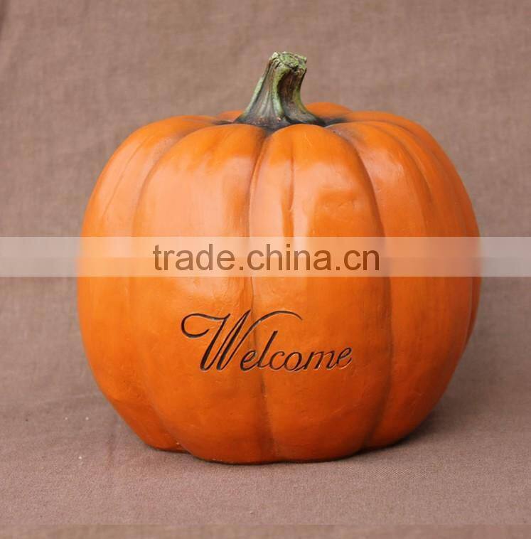 Resin thanksgiving decorations artificial thanksgiving pumpkin