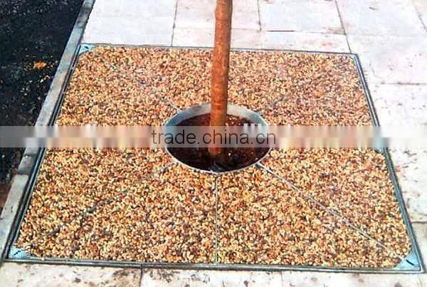 FO-9T17 Outdoor Stainless Steel Tree Perforated Strainer Tree Pool Cover