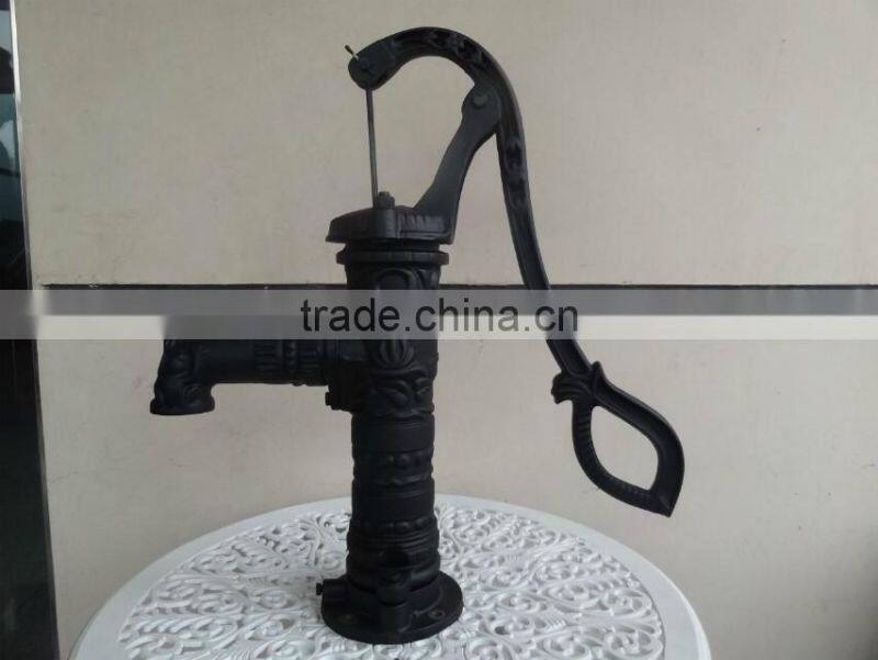TRADE ASSURANCE ORNAMENTAL CAST IRON VINTAGE STYLE WATER PUMP