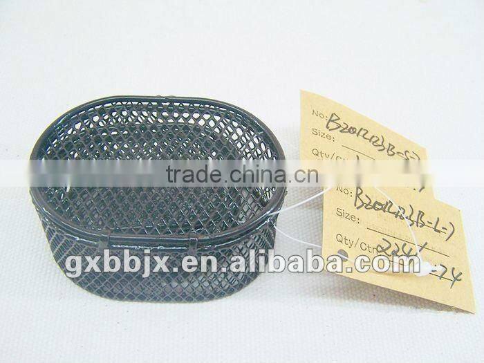 Oval metal candy packing box