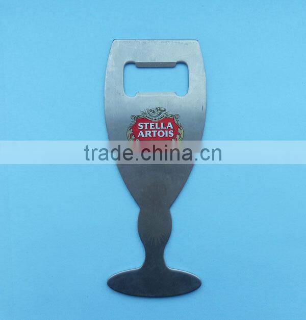 Cup shape bottle opener