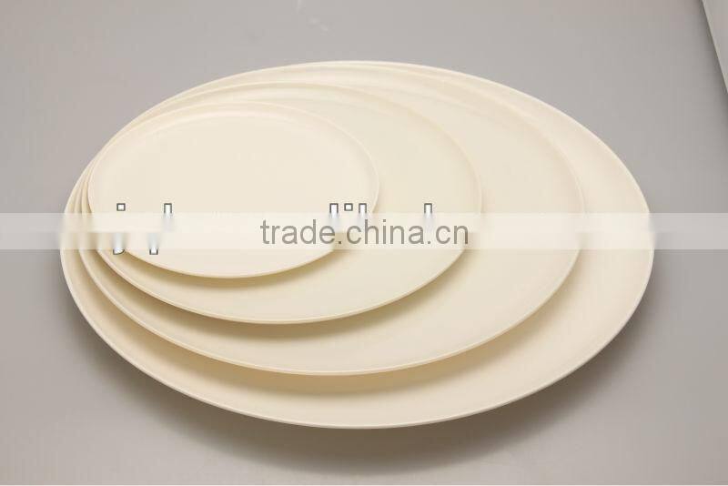 100% kids melamine pizza plate with handle WITH SGS CERTIFICATE AND LOW PRICE