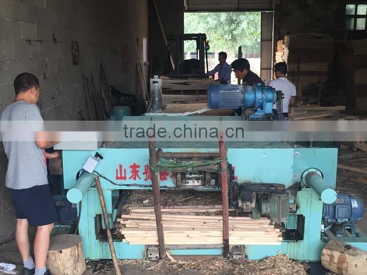 natural veneer peeling machine / rotary veneer cutting machine / timber peeling machine
