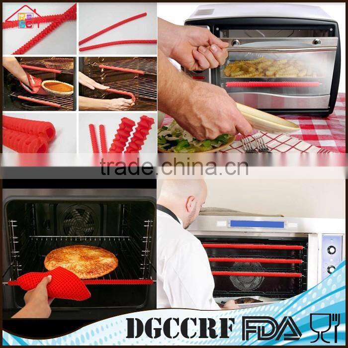 NBRSC Heat Resistant Silicone Oven Rack Guards Prevent Nasty Burns and Scars