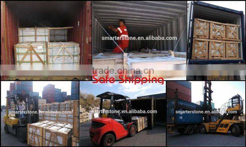 Unique snow white granite green bowl