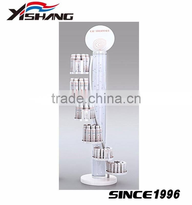 Custom 3 tiers wooden floor standing store candy display