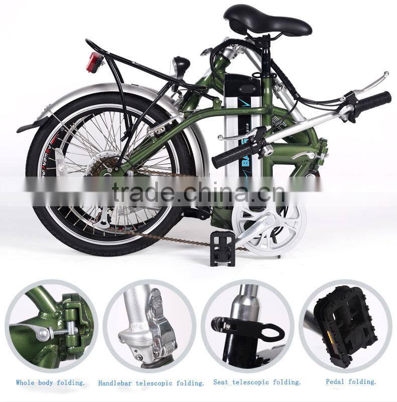 newest fashion folding electric ebike foldable bicycle