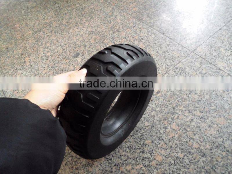Solid rubber wheel tire 10*2.5