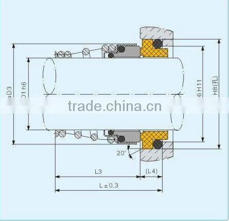Mechanical Seal for Water Pump and Motors