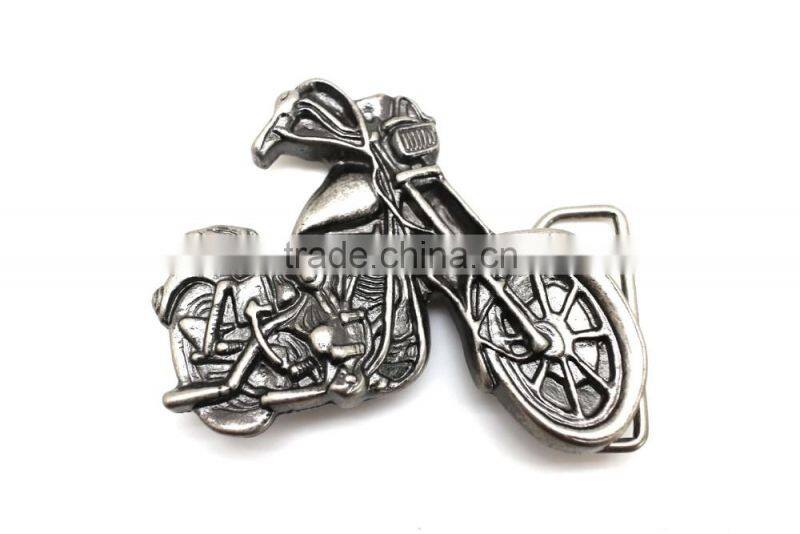 1-1/2" Standard Leather Belt Buckl, Zinc alloy material buckle with Roller, Antique Nickel belt buckle