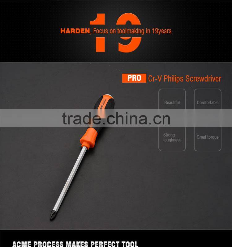 Professional Chrome Vanadium Go-Thru Philips Screwdriver