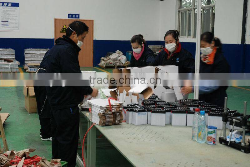 Maintence Free 12V5Ah lead acid moto batteries 12V7ah battery