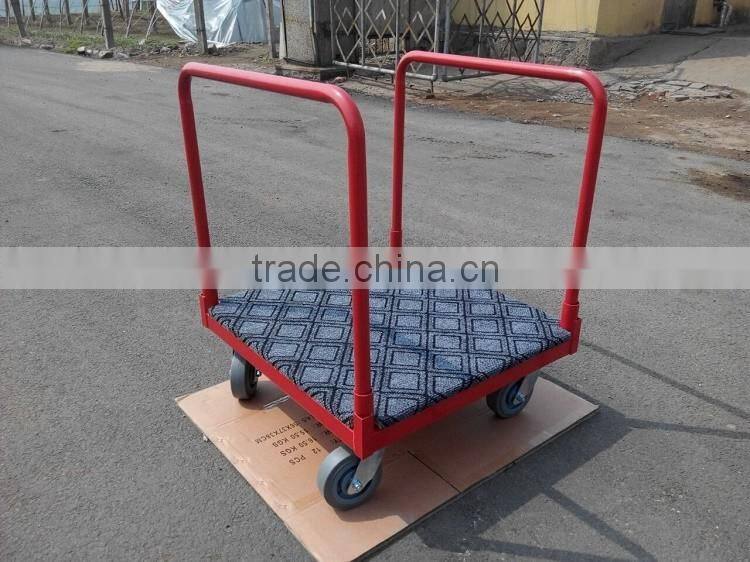 foldable shopping trolley for wholesale hand trolley with mesh basket