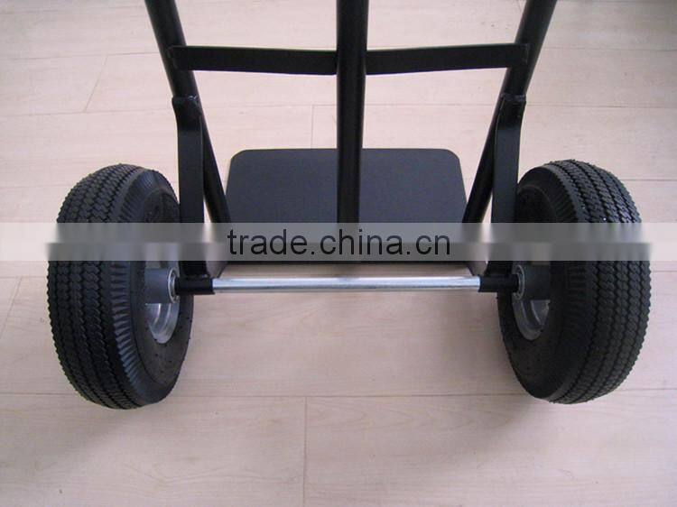 powder coating treated cargo carrier steel hand trolley for factory export