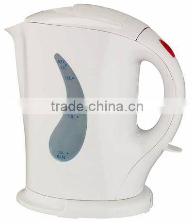 CHINA CHEAPEST PLASTIC IMMERSED CORDLESS KETTLE 1.7L WITH GOOD QUALITY