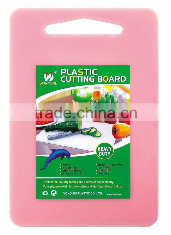 AVON hot sale Glass chopper table/glass round chopping board/chopping block/Plastic pp cutting board