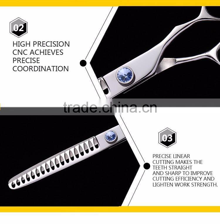 High quality stainless steel and professional pet groming scissors