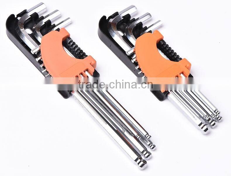 9pcs ball point hex key wrench set AK-0194