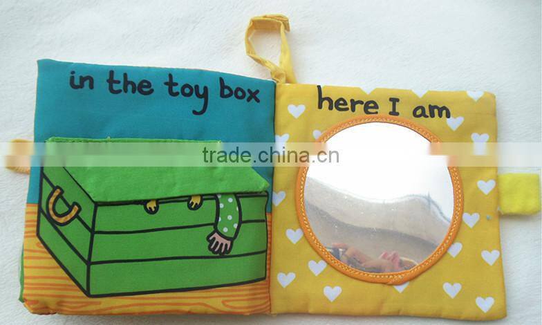 Hot Intelligence Development Cloth Cognize Hide and Seek Book Educational Toys For Kids Babys