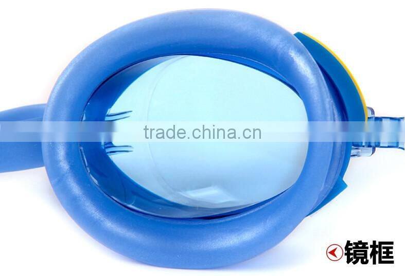 Hot Selling Kids Novelty Cartoon Swimming Goggles Anti Fog 2016