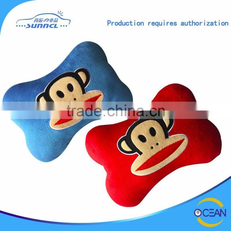 Plush Material Good Quality Bone Shape Cushion with Soft and Warm Plush Material