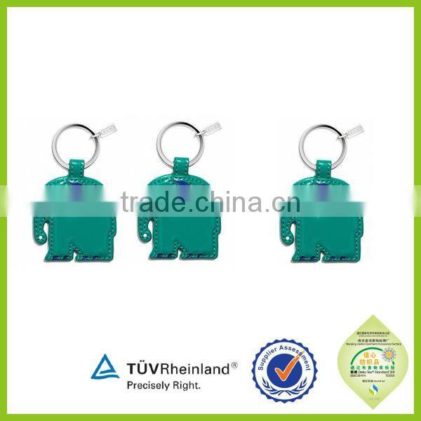 Cheap custom lanyard key tags embroidered keychains